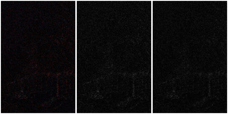 Interpolation noise images.